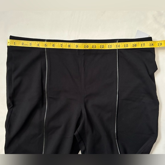 NWT Simple Vera Vera Wang Black Ponte Legging size XL - Picture 8 of 10